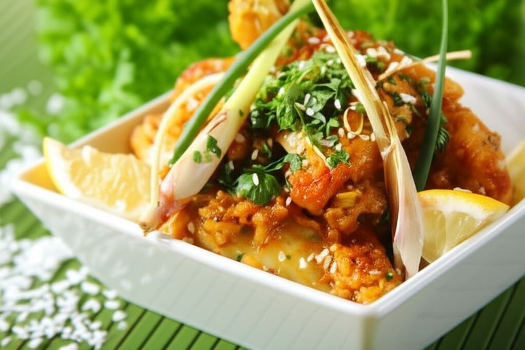 Kokosowe skrzydełka z kurczaka