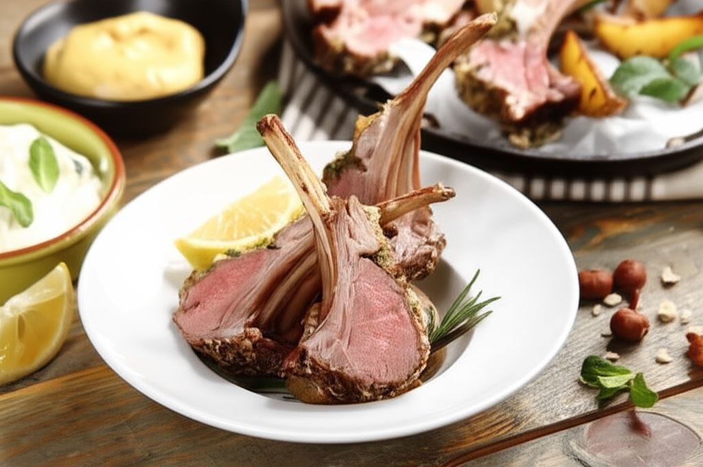 Kotleciki jagnięce z rozmarynem