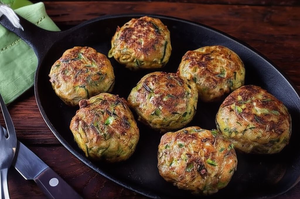 Kotlety siekane z kurczaka i cukinii