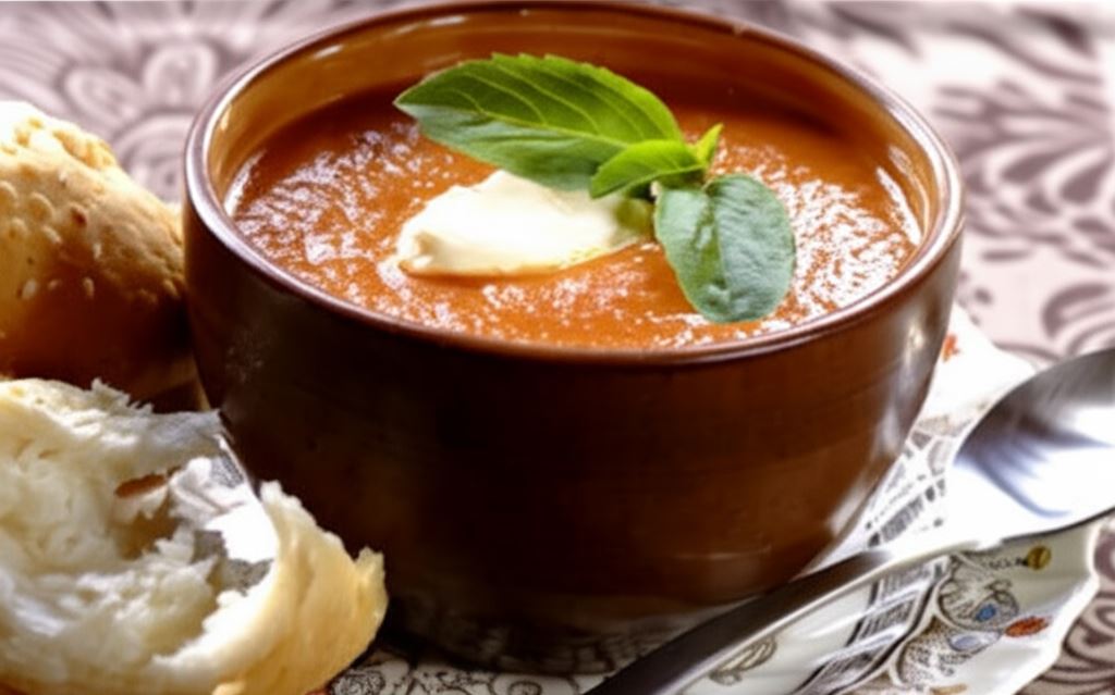 Kremowa zupa z soczewicy