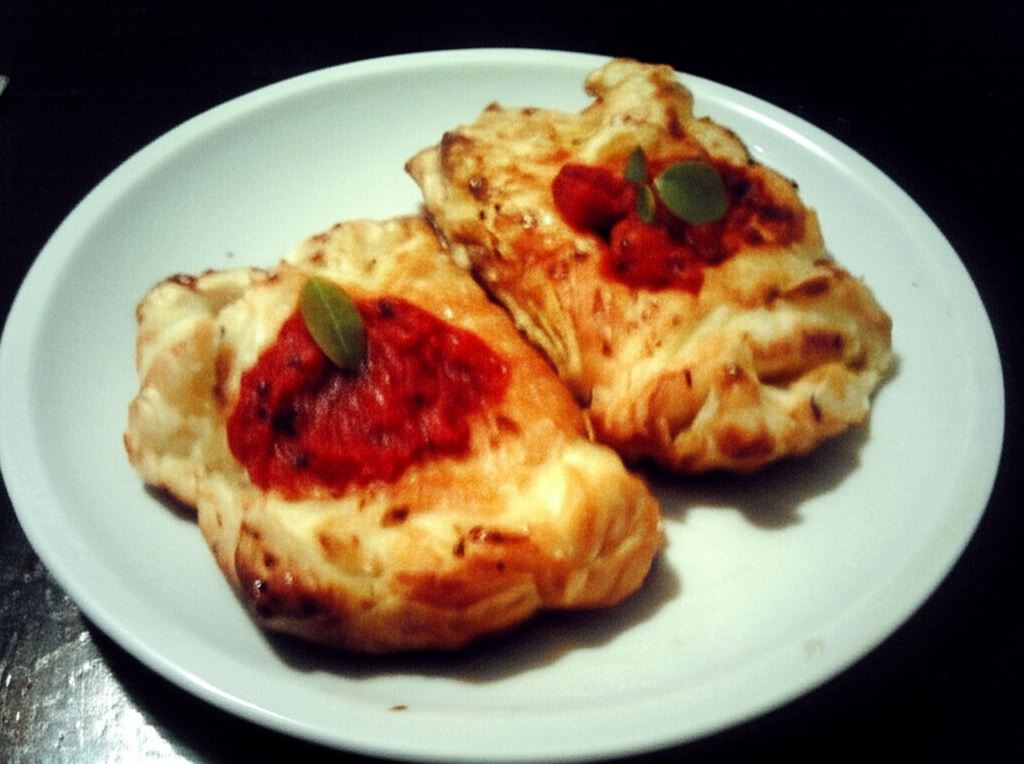 Krewetki czosnkowe w cieście francuskim