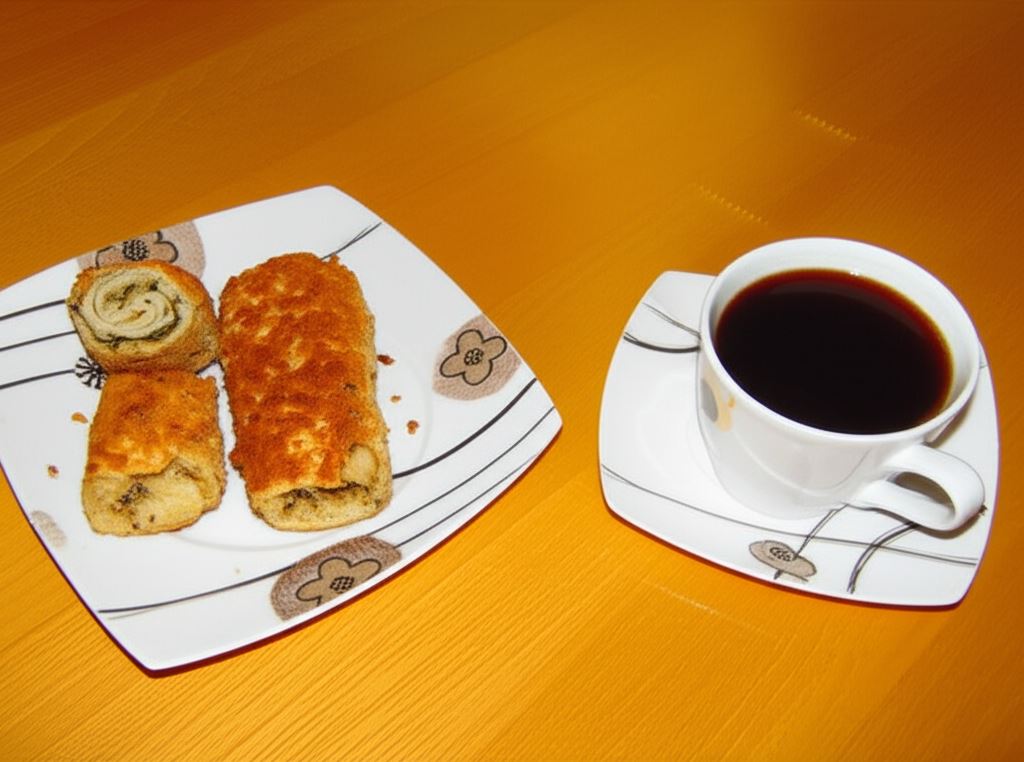 Krokiety z jakiem i pieczarkami