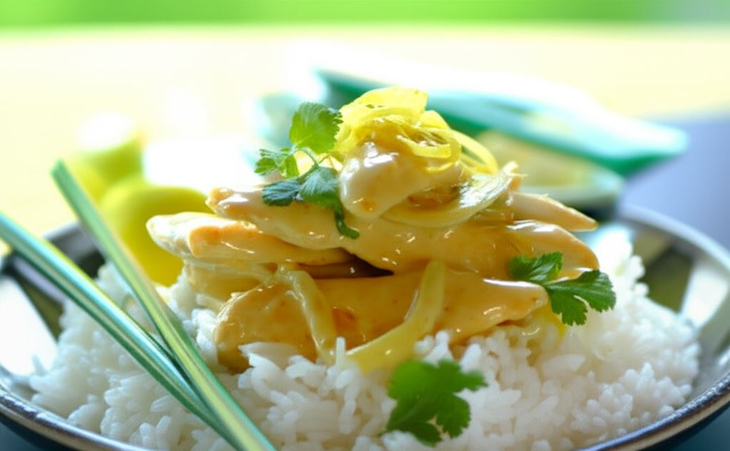 Kurczak po tajsku z curry