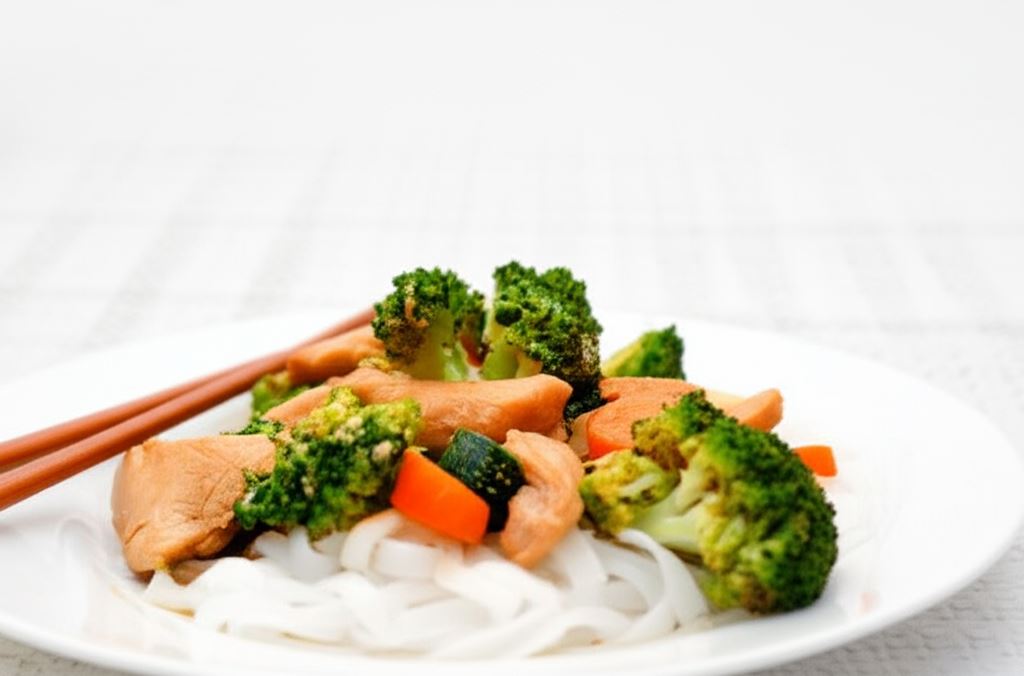 Kurczak teriyaki z warzywami