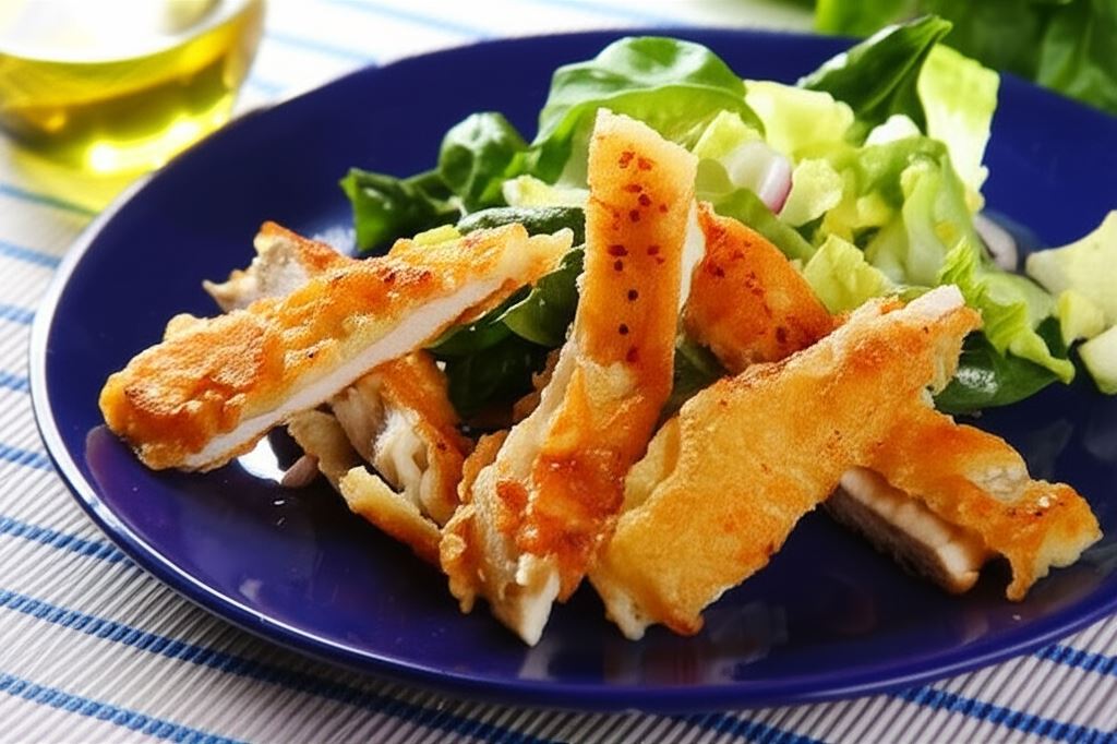 Kurczak w cieście ziemniaczanym