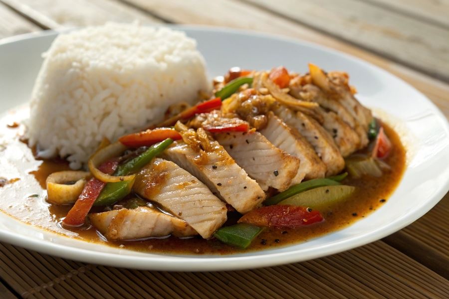 Kurczak w pięciu smakach