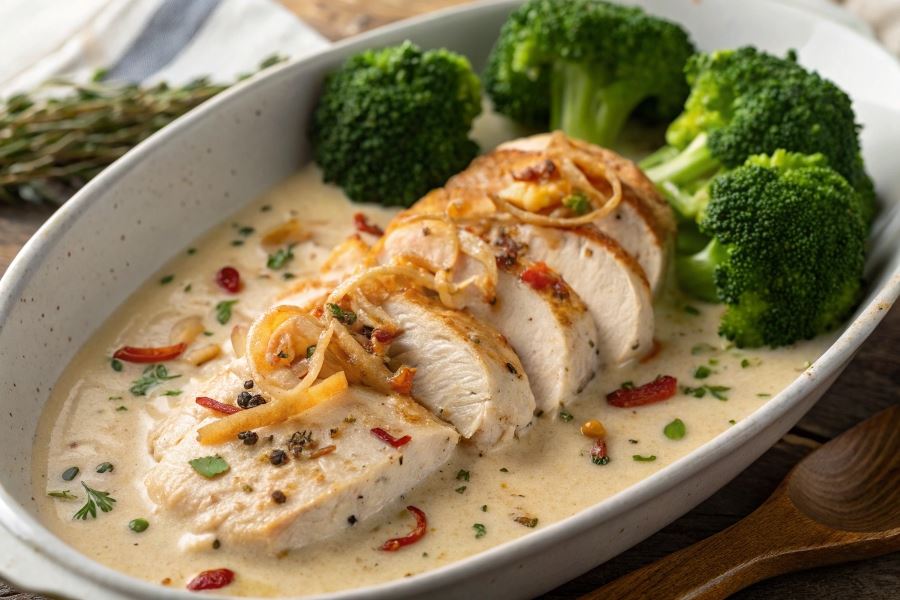 Kurczak w sosie śmietanowym