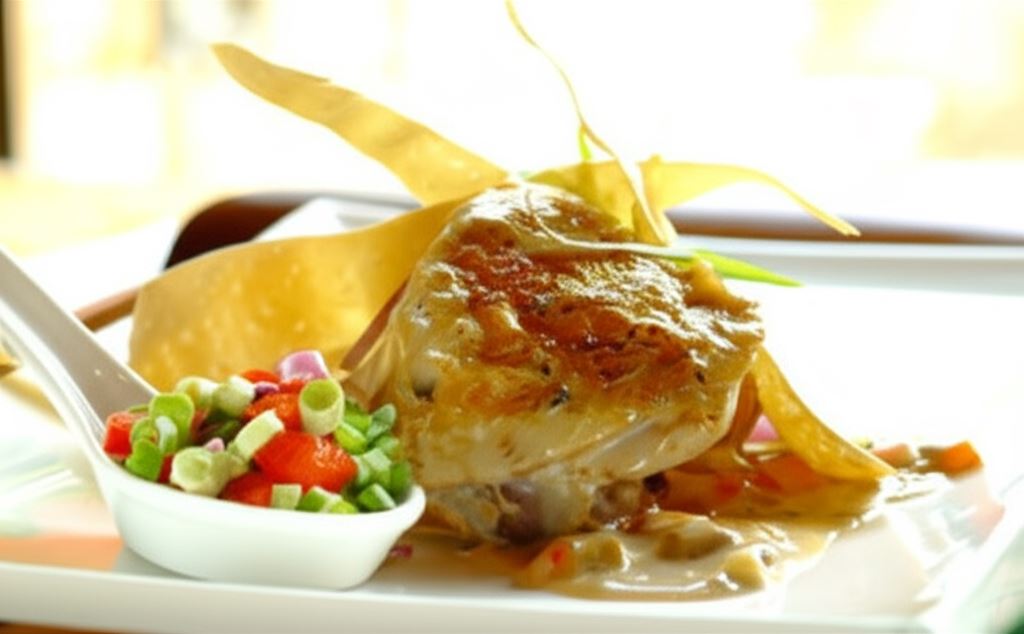 Kurczak w zielonym curry