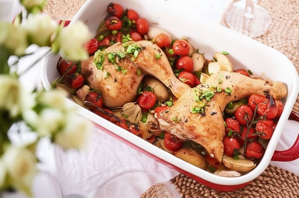 Kurczak z warzywami