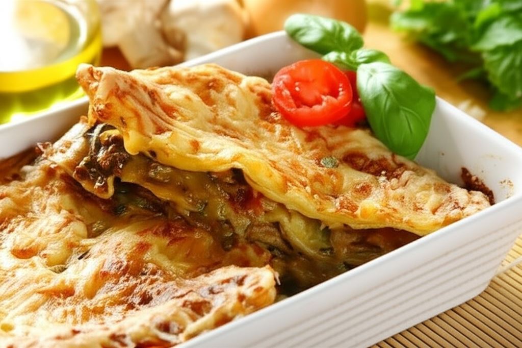 Lasagne z grzybami
