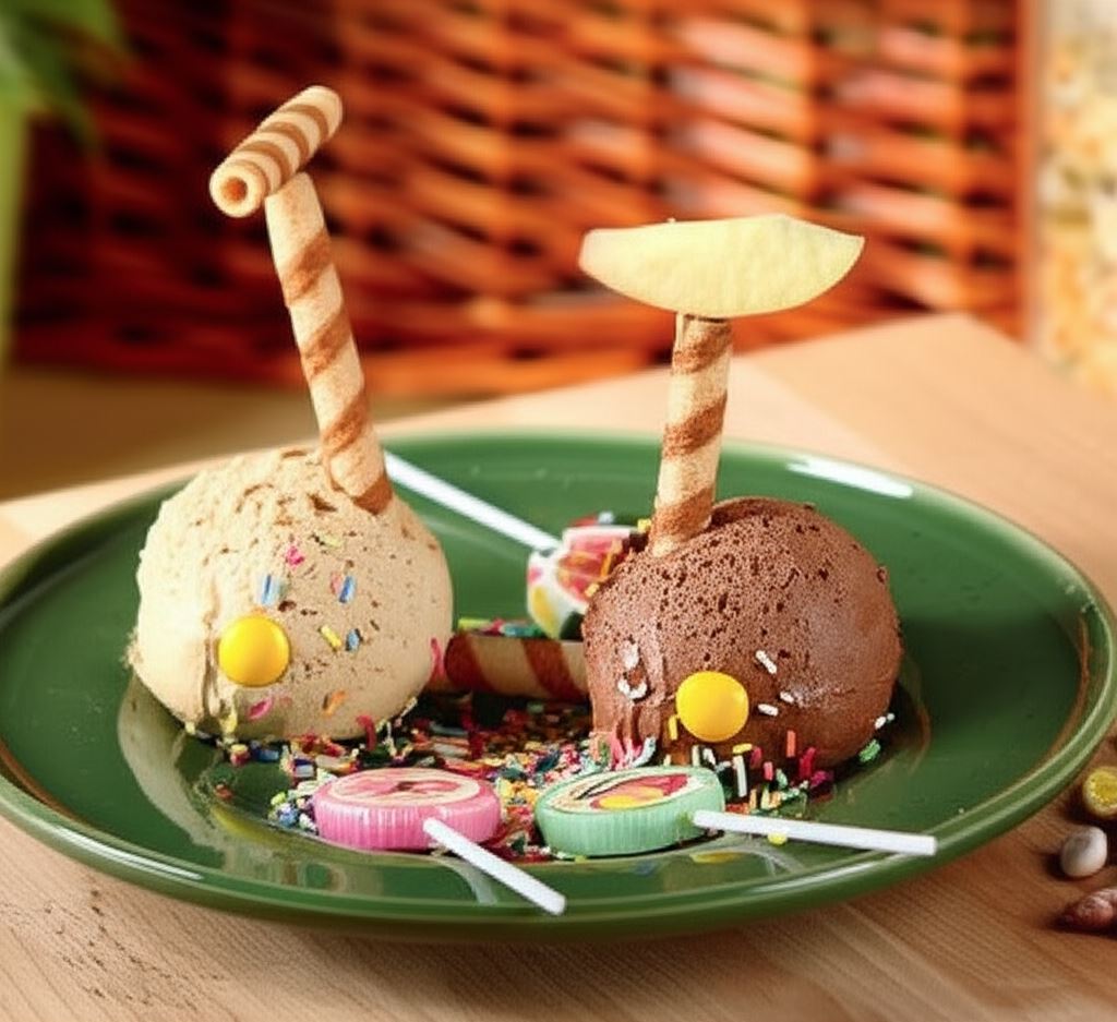 Lody czekoladowe 'Rower'