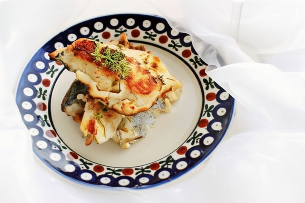 Marynowany okoń morski