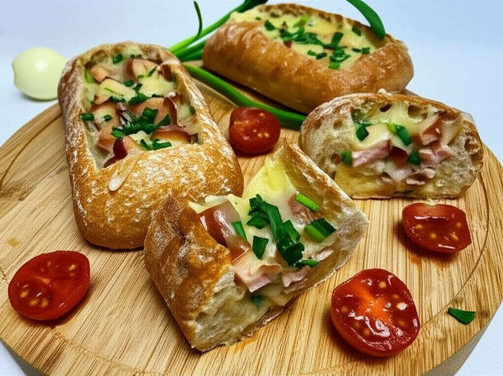 Nadziewana ciabatta