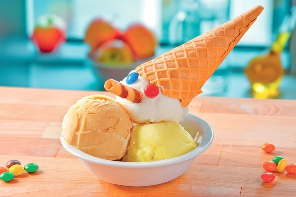 Najlepsze lody dla dzieci 'Bałwanek'