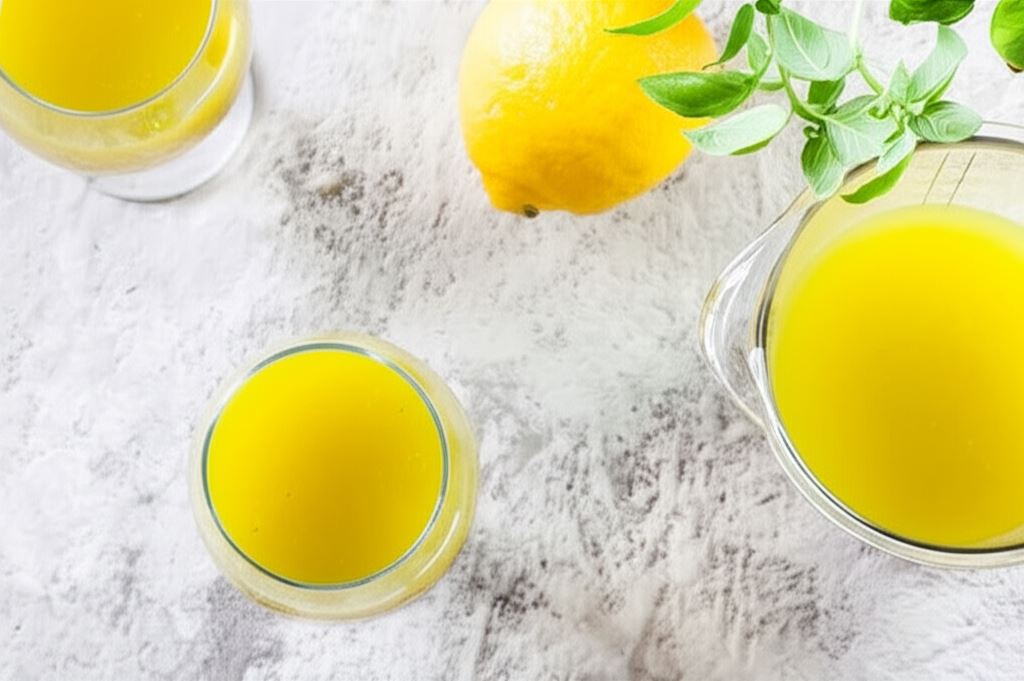 Napój cytrynowo-imbirowy