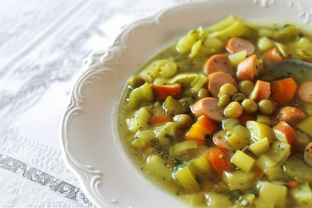 Niemiecka zupa groszkowa