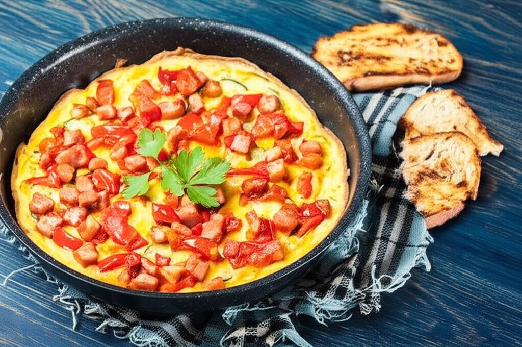 Omlet z cukinią