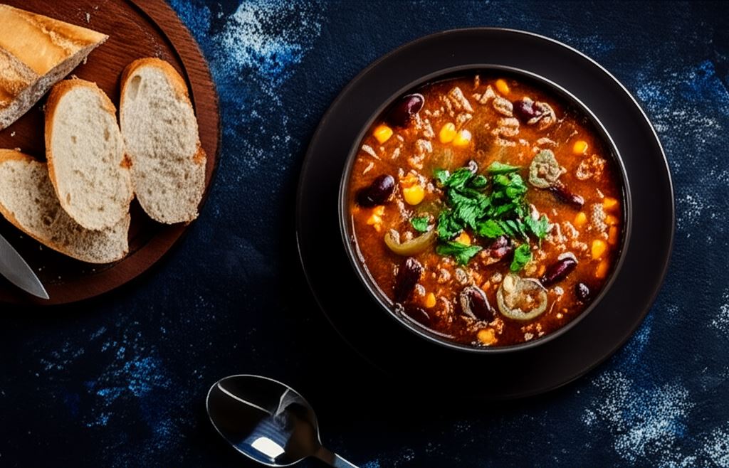 Ostra zupa meksykańska z jalapeno