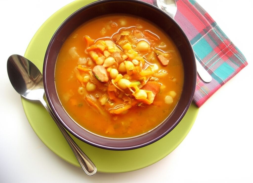 Ostra zupa z ciecierzycą