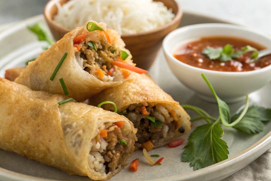 Ostry przysmak czyli sajgonki