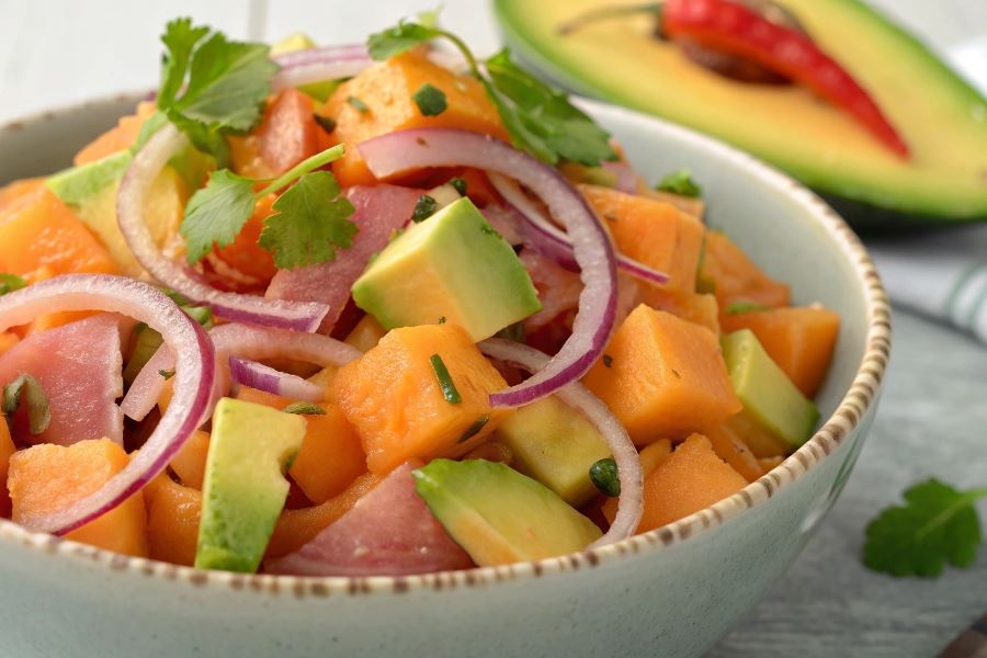 Owocowo- pikantna sałatka