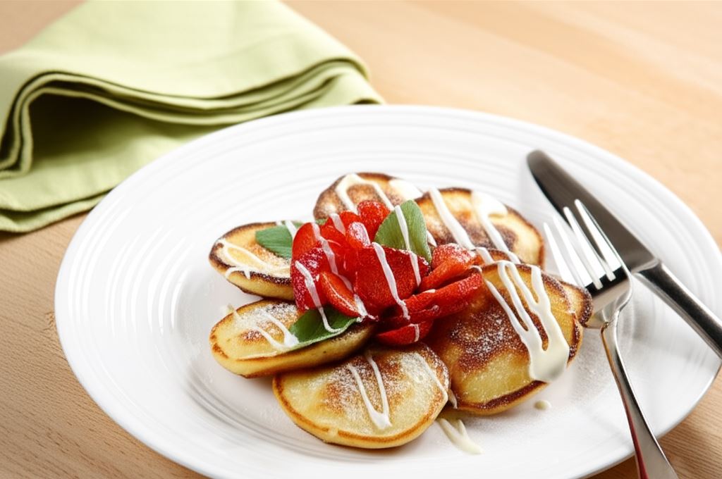 Pancakes z truskawkami