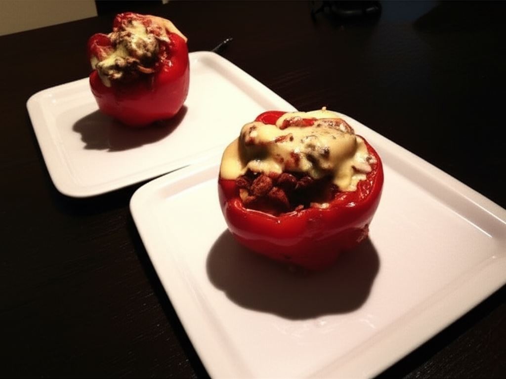 Papryka faszerowana kurczakiem