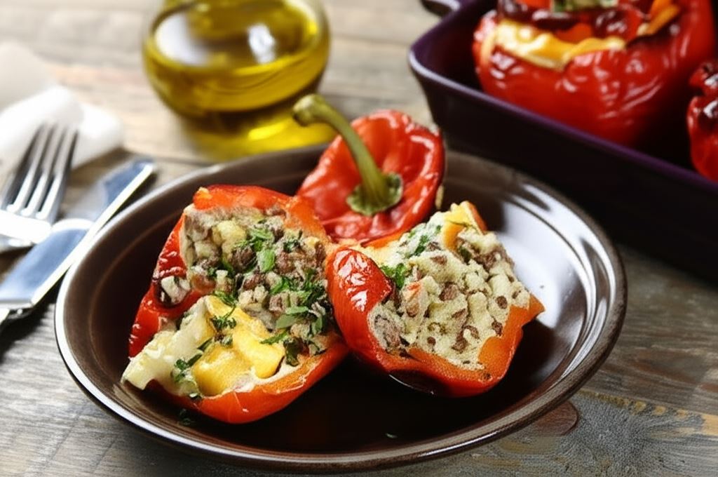 Papryka faszerowana kuskusem