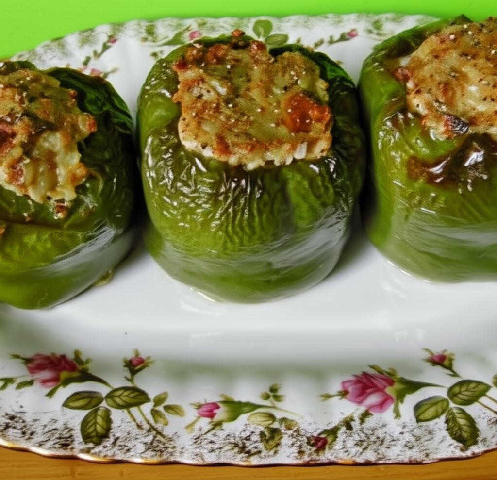 Papryka faszerowana ryżem