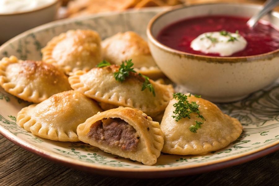 Paszteciki z mięsem