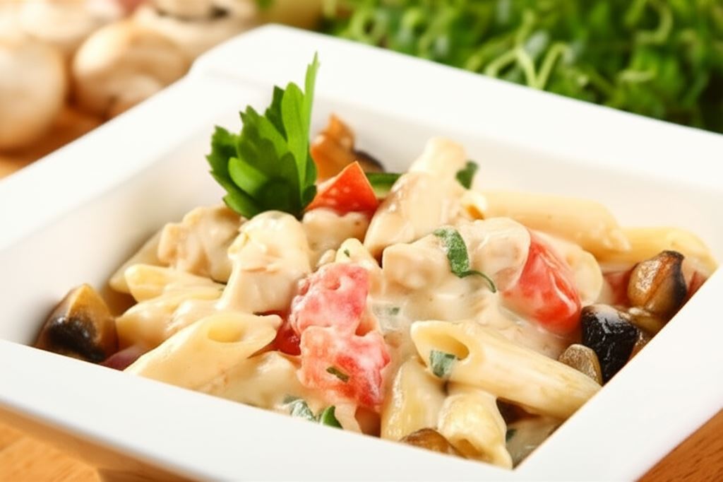 Penne po królewsku
