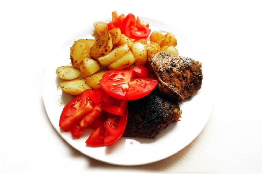 Pieczony kurczak pachnący imbirem i trawą cytrynową