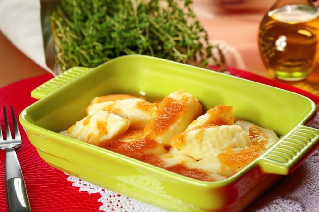 Pierogi leniwe z wanilią