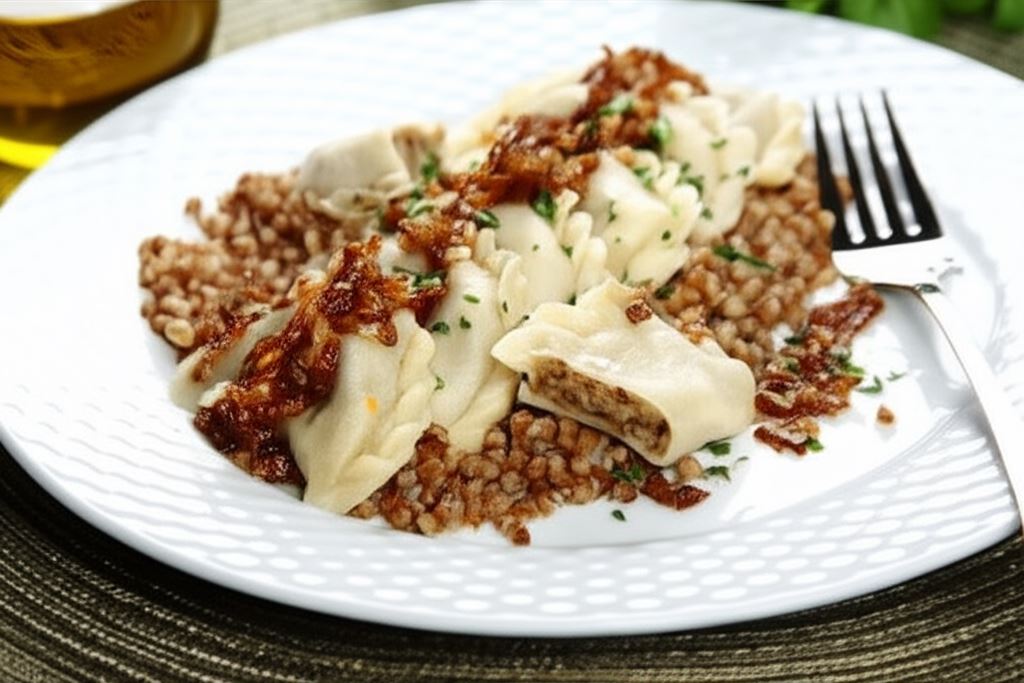 Pierogi z kaszą gryczaną