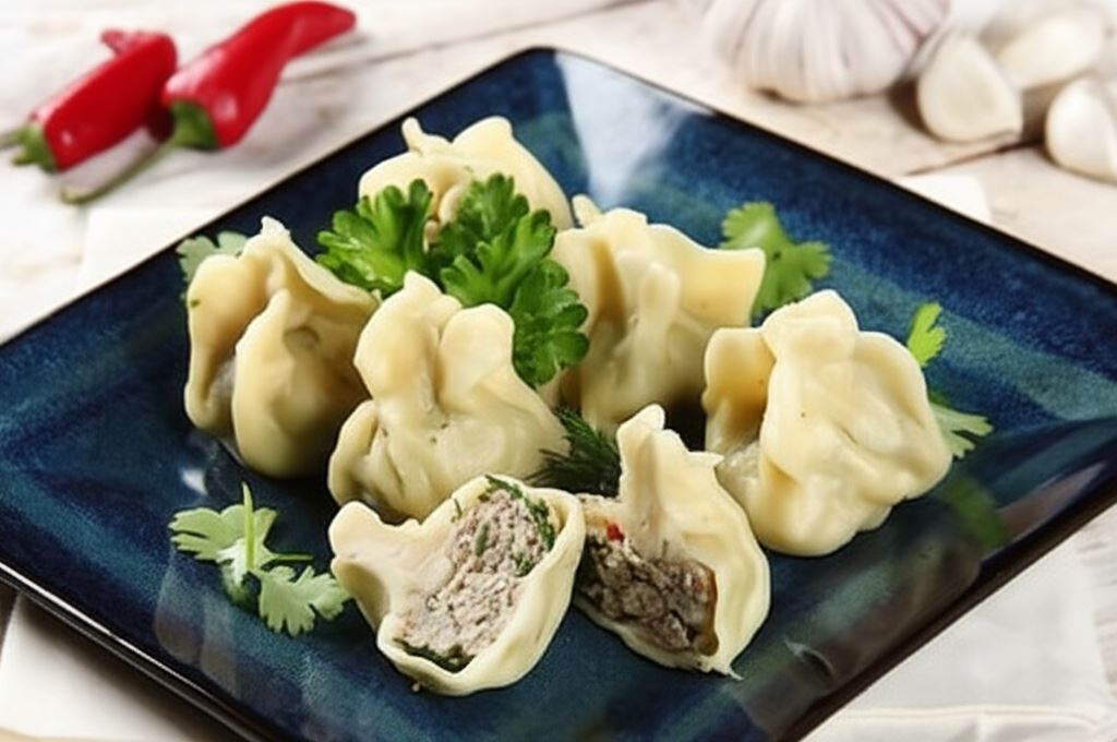 Pierogi z mięsem mielonym