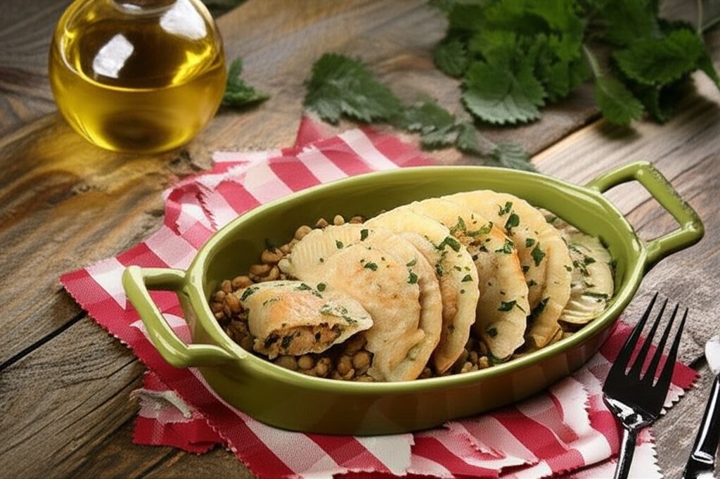 Pierogi z mięsem