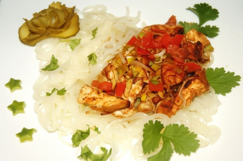 Pierś z kurczaka z kiełkami