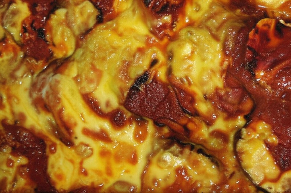 Pizza bakłażanowo-cukiniowa