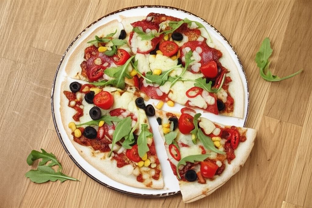 Pizza z tortilli