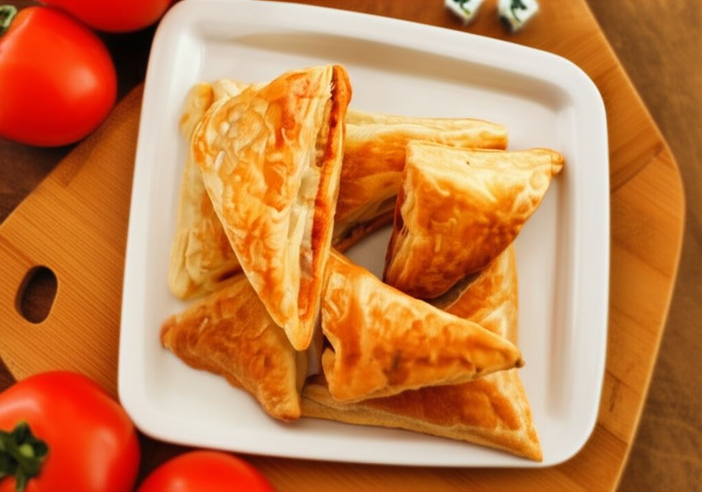 Pizzetki z ciasta francuskiego