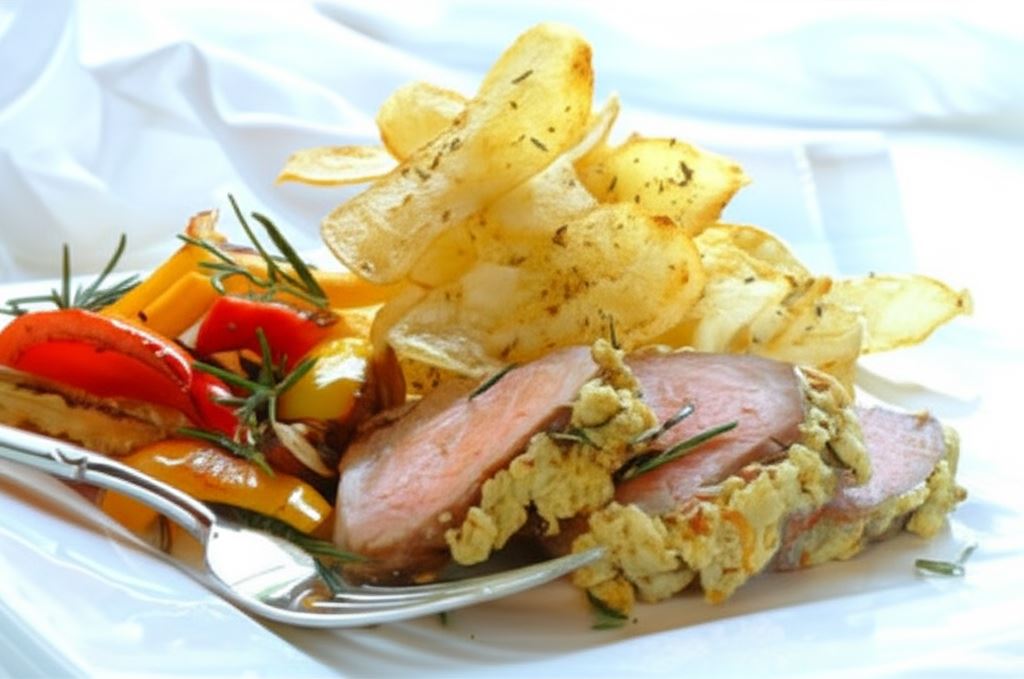 Polędwica wołowa pieczona