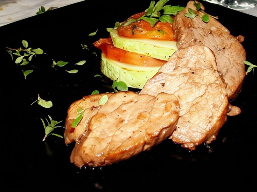 Polędwiczki wieprzowe w miodzie i winie