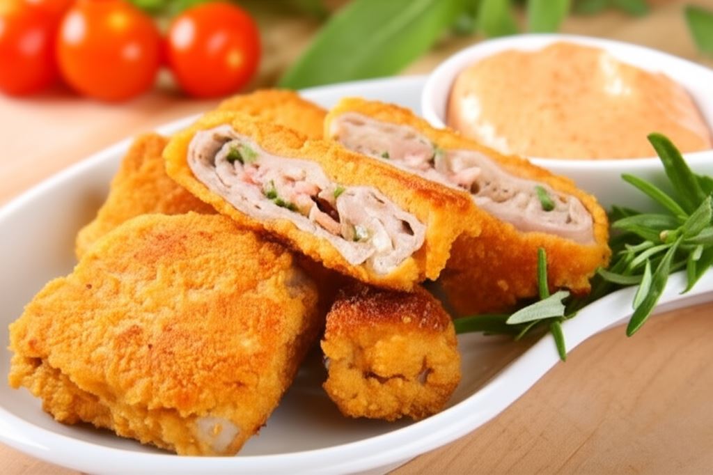 Polędwiczki wieprzowe z serem brie