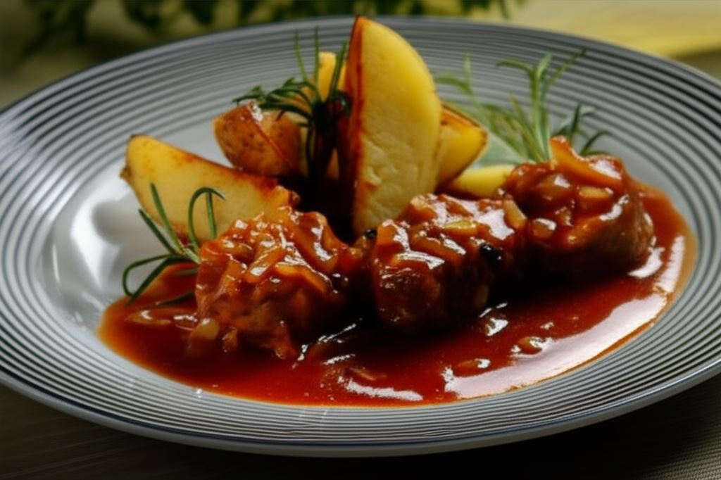 Polędwiczki z octem balsamicznym i miodem