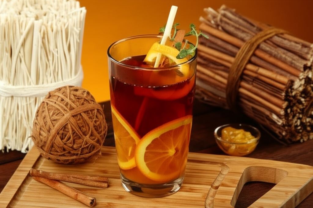 Pomarańczowa herbata na deszczowe dni