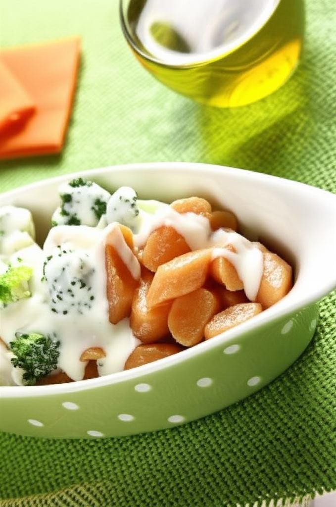 Pomidorowe kopytka z brokułami