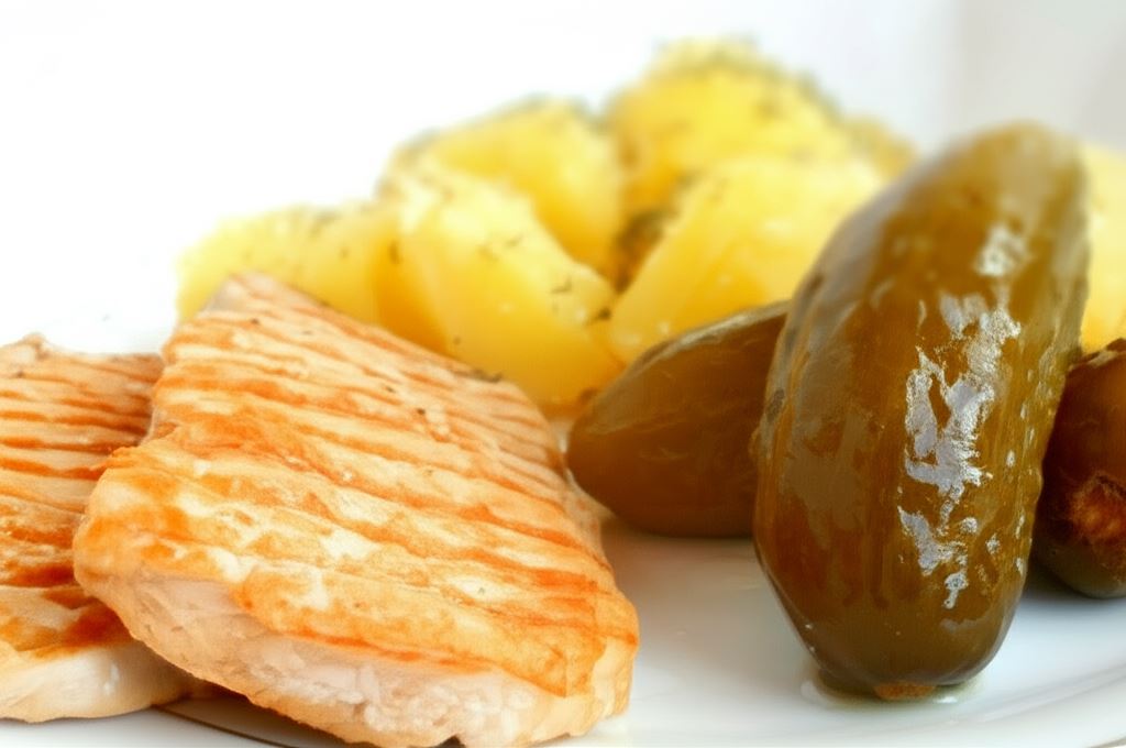 Prawie grillowany schab z ziemniakami