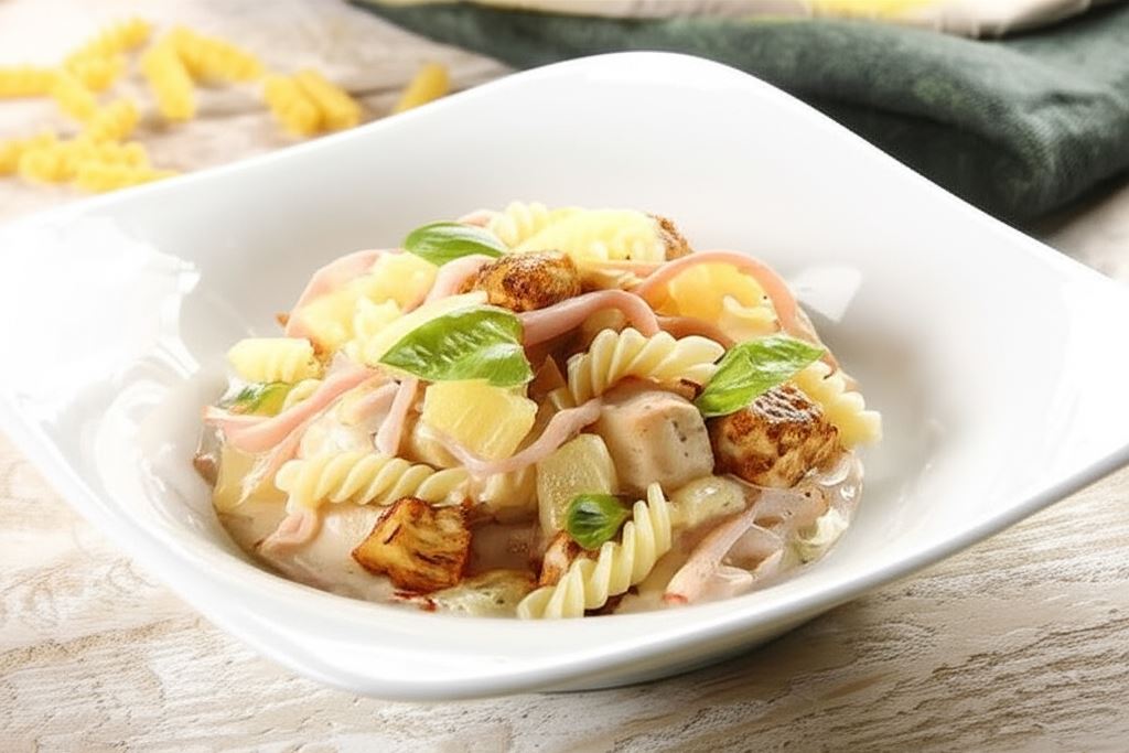 Pyszna sałatka hawajska