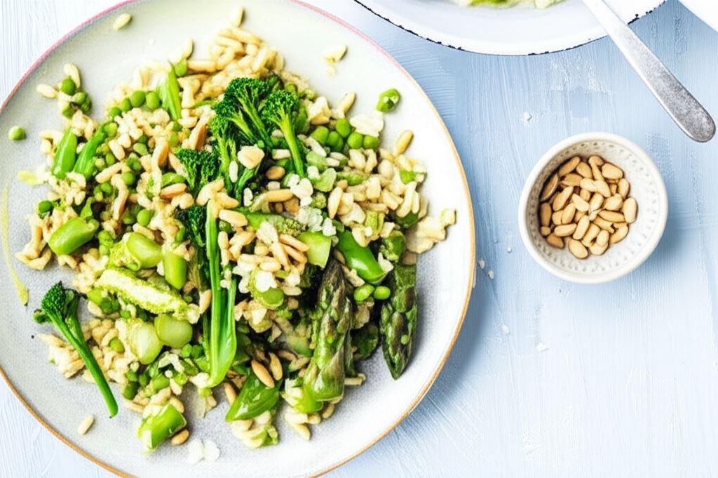 Risotto z brokułami