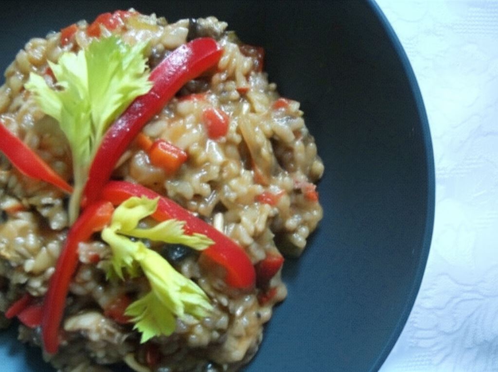 Risotto z kurczakiem